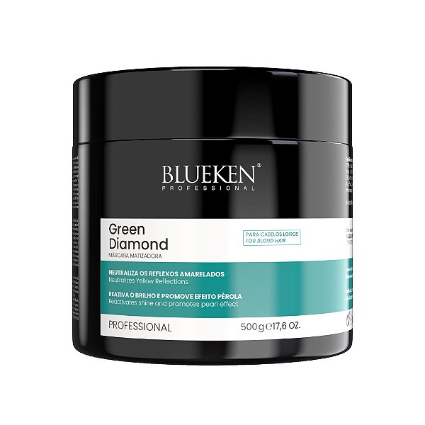 Máscara Matizadora Green Diamond Blueken 500g