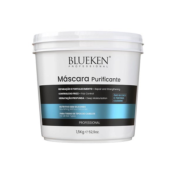 Máscara Hidratante Purificante Blueken 1,5K