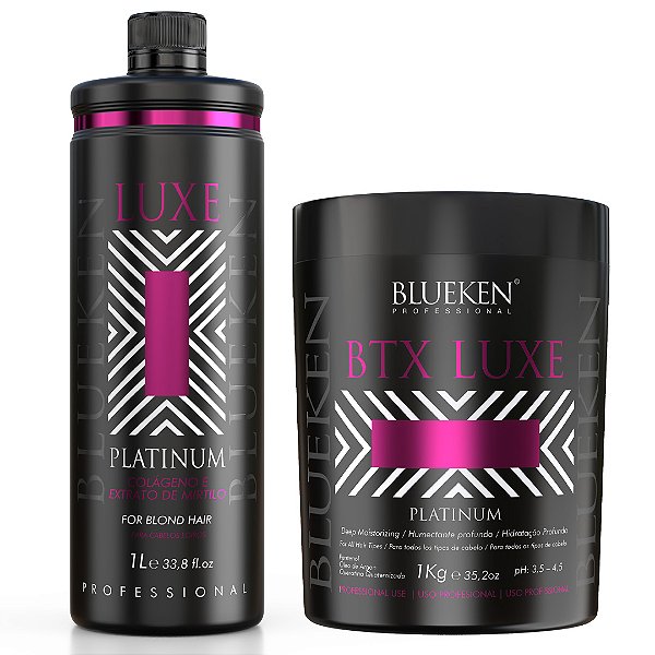 Luxe Platinum Blueken 1L + BTX Luxe Platinum 1Kg