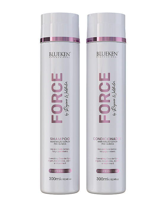 Kit Manutenção Force Shamp e Cond 300Ml Blueken