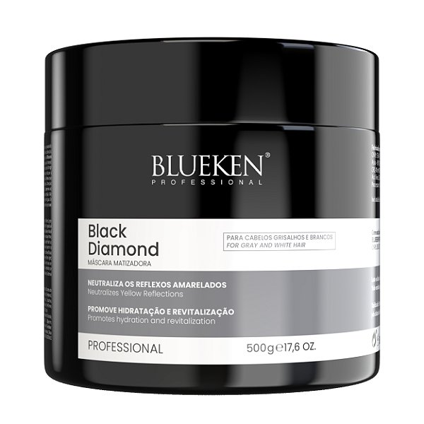 Máscara Matizadora Black Diamond Blueken 500G
