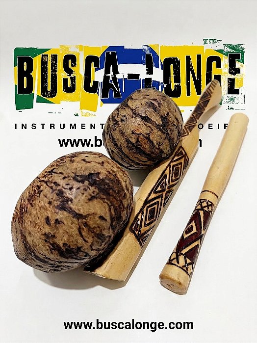 Agogô de Castanha personalizado