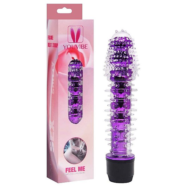 Vibrador Estilo Personal Com Capa Texturizada IA Import
