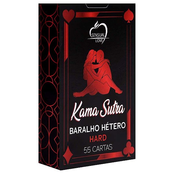Baralho Kama Sutra Erótico Hard 55 Cartas Copag