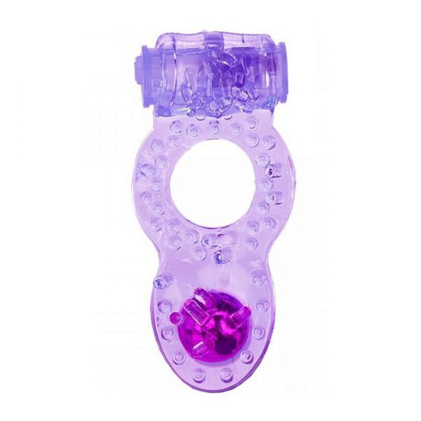 Anel Peniano Vibrador Com Pérola IA Import