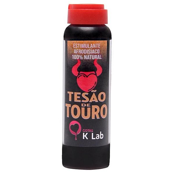 Tesão De Touro Excitante Masculino Natural 10Ml K-Lab