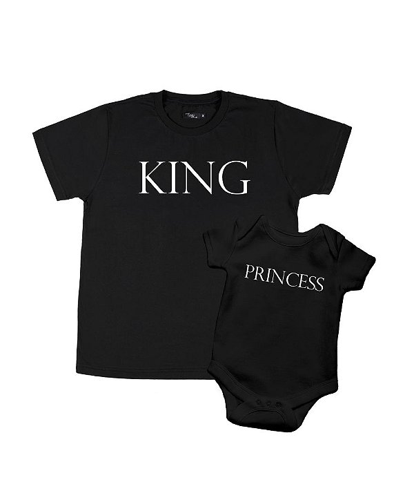 Kit Body Pai & Filho King & Princess