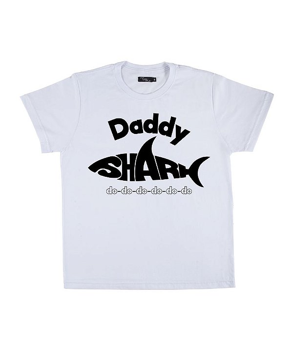 Camiseta Masculina Daddy Shark
