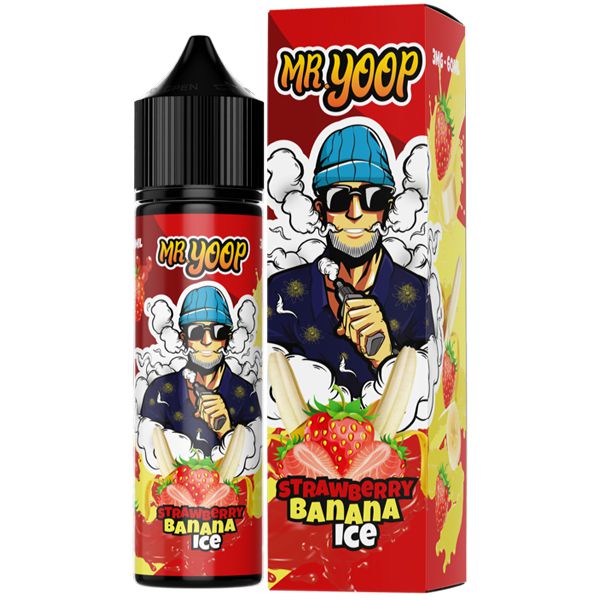 Juice MR YOOP Strawberry Banana Ice 60mL | Yoop Vapor