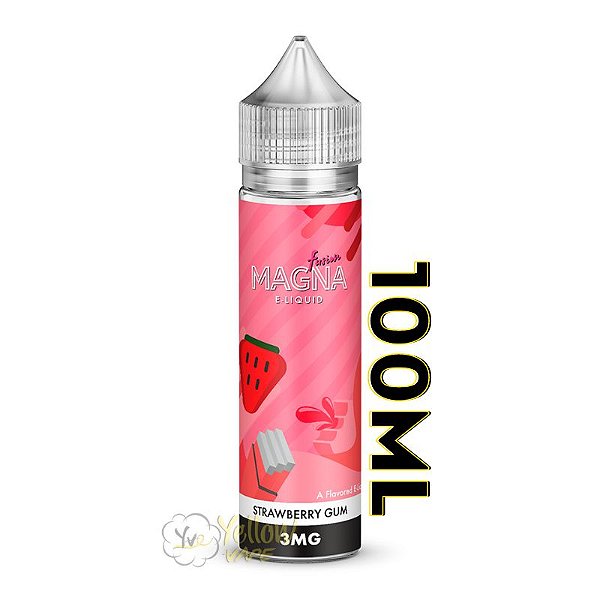 Juice Magna Strawberry Gum 100mL - Magna
