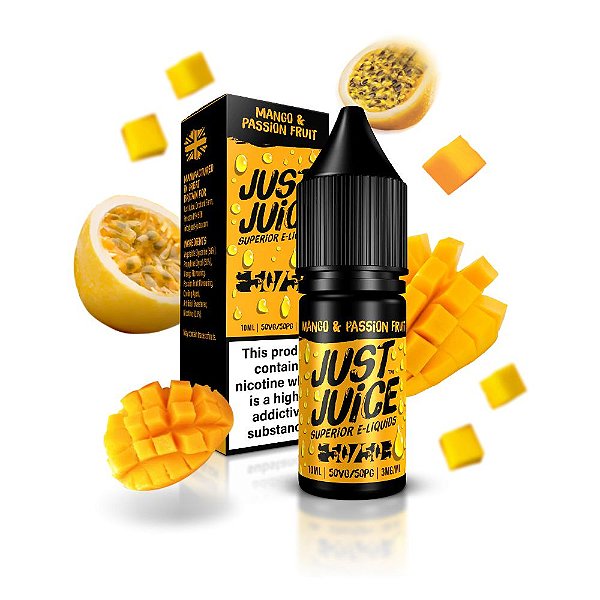 Just Juice Nic Salt Mango & Passion Fruit 30mL