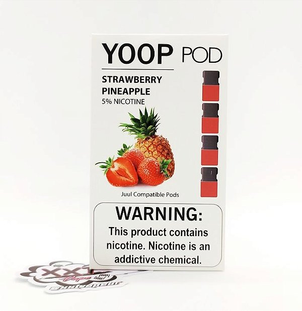 Refíl YOOP Pods Strawberry Pineapple - YOOP Vapor