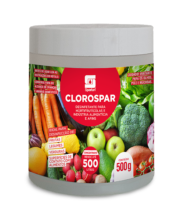Desinfetante de Alimentos 500g Clorospar Spartan