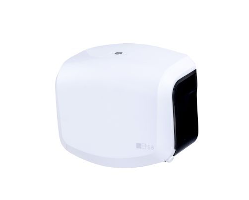 Dispenser Hig. Interfolhado Mini Branco/Preto Trilha