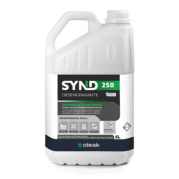 Synd 250 Detergente Desengraxante 5L - Oleak