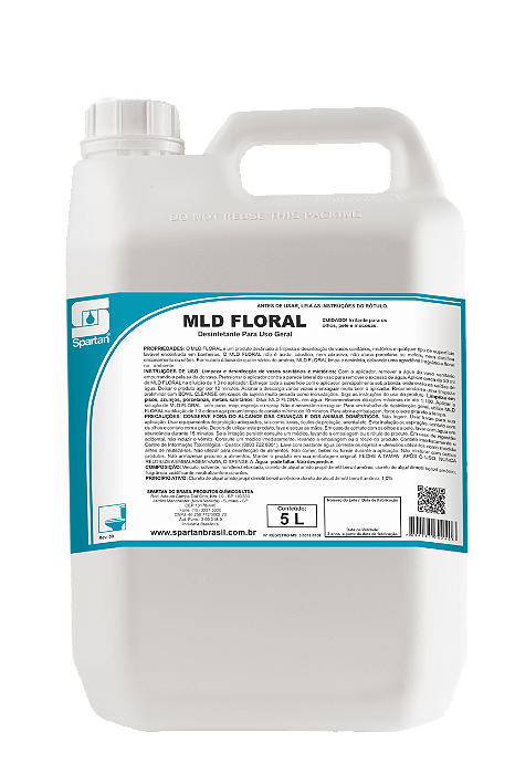 MLD Floral Desinfetante 5L - Spartan