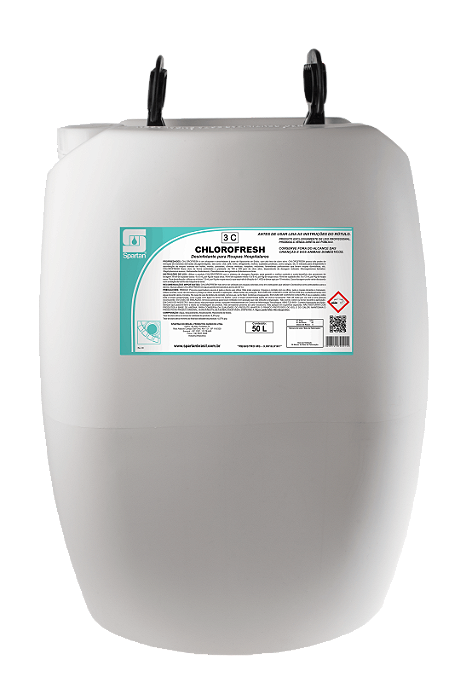 Chlorofresh Laundry Desinfetante Para Roupas Hospitalares 50L - Spartan