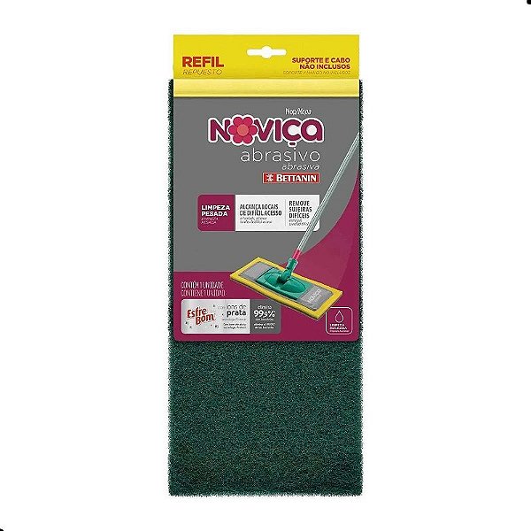 Refil Mop Esponja Esfrebom Noviça 35x15cm - SuperPro
