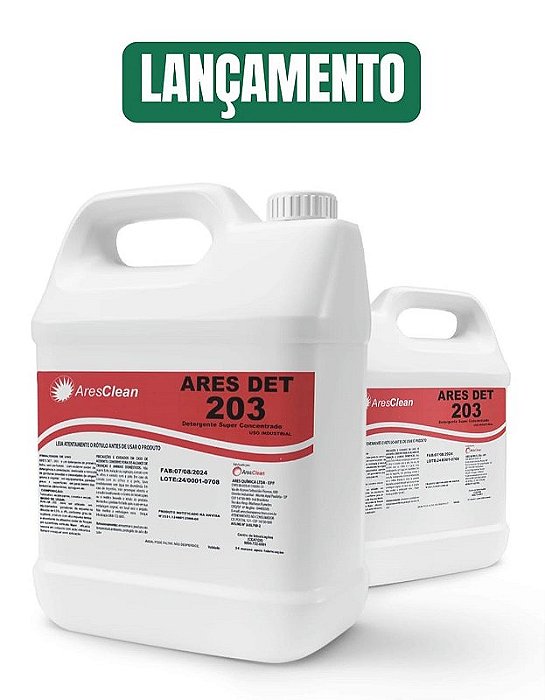 Ares Det 203 - Detergente Alcalino Espuma 50L (52 Kg) - A&B