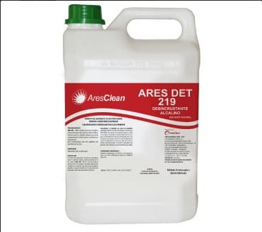 Ares Det 219  - Desincrustante Alcalino Caustico 5L  (5,6kg)