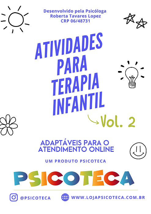 E-book de Atividades para Terapia Infantil Volume 2