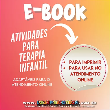 E-books de Atividades para Terapia Infantil - volumes 1 e 2