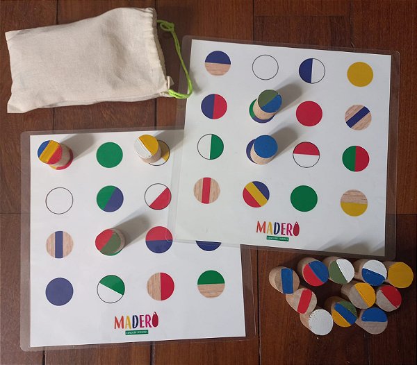 Pino Certo Jogo Educativo de Madeira