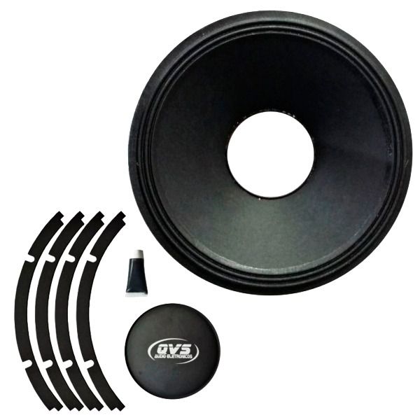 Kit Reparo para Alto Falante QVS 12MGS800 12 Polegadas