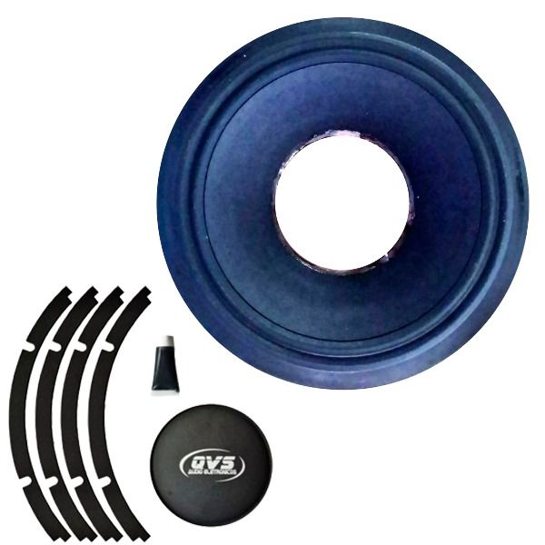 Kit Reparo para Alto Falante QVS 8MGS400 8 Polegadas