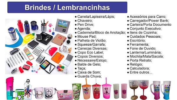 Brindes Diversos