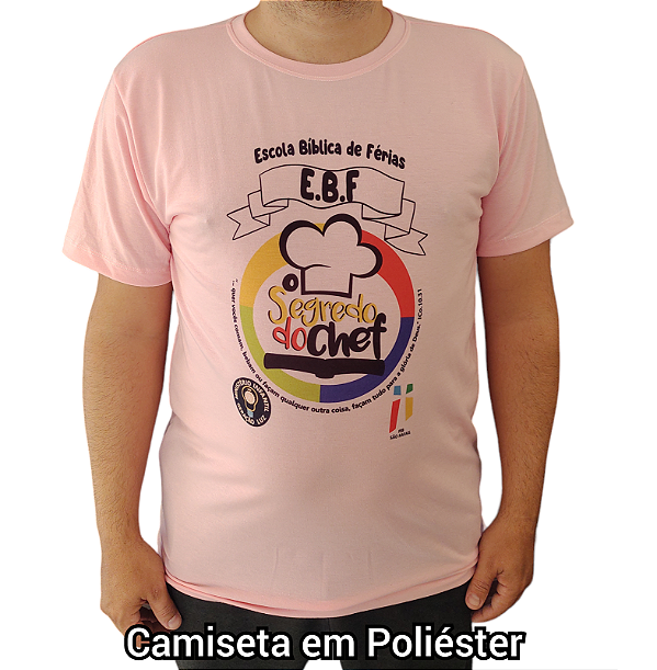 Camisetas em Poliéster com Elastano