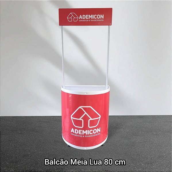 Balcão Meia Lua 80 cm