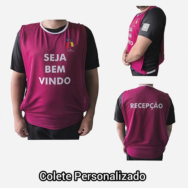 Colete para Time e Eventos