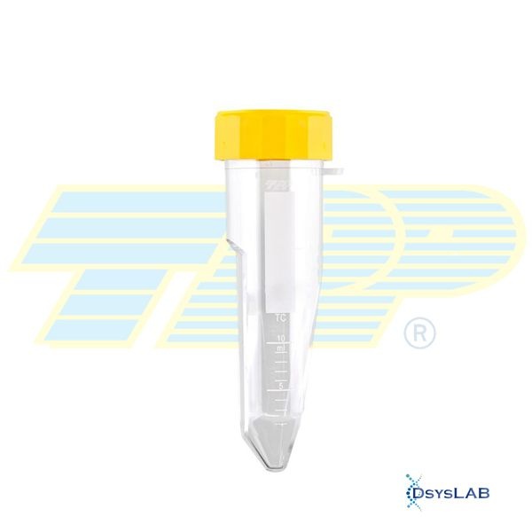 Tubo para cultivo celular, 10 cm2 (10 mL), com filtro, PS, estéril, livre de DNAse, RNAse e pirogênios, pacote com 4 unidades 91243-PCT (TPP)