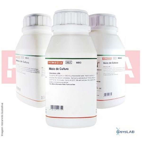 ❆ Meio Murashige e Skoog modificado n.9 (com 1/2 macronutrientes, 1/2 micronutrientes e 1/2 vitaminas e sem sacarose ou ágar), pó para 25 litros PT103-25L (Himedia)