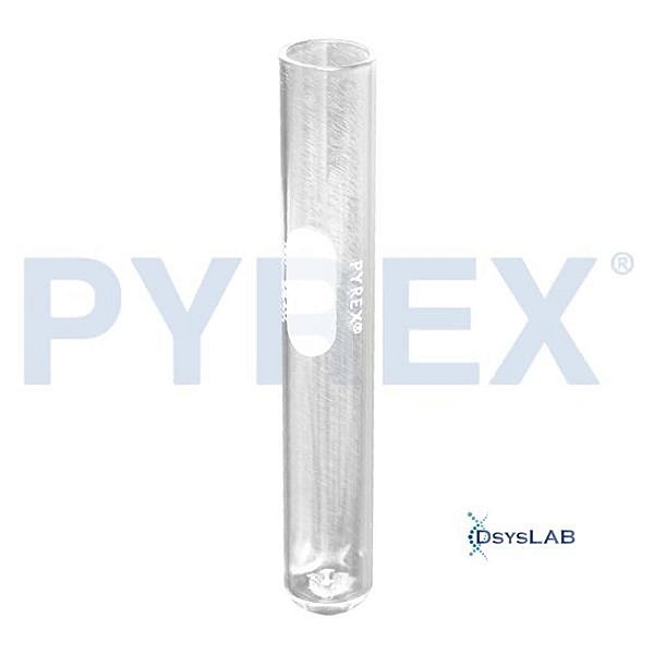 Tubo de ensaio sem borda, tamanho 16x150mm, Capacidade de 20 ml, unidade, mod.: 9820-16XX-UND (Pyrex)