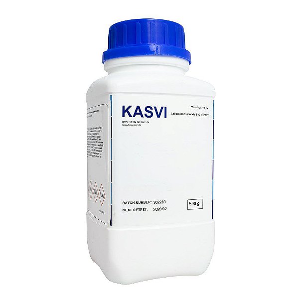 Ágar contagem de placas (PCA), frasco com 500 gramas K25-1056 (KASVI)