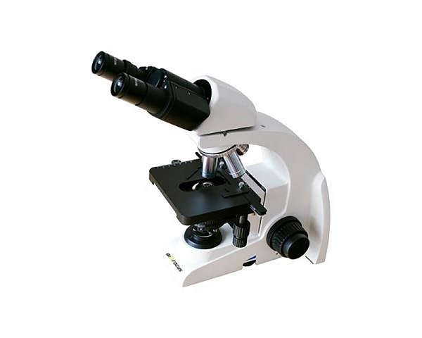 Microscópio biológico binocular com ótica infinita e contraste de fase, até 1000x, lentes planacromáticas, mod.: BIO1000-B-I-PH (Biofocus)