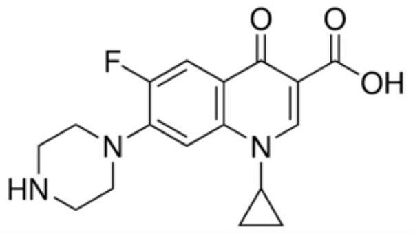 Ciprofloxacin ≥98.0% (HPLC), Frasco com 25 gramas (Sigma)
