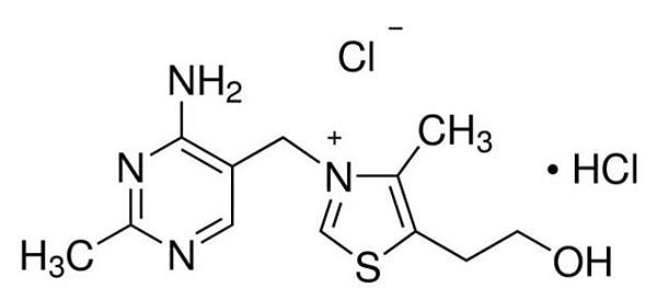 Cloridrato de Tiamina, CAS 67-03-8 , Frasco 100 g (Neon)