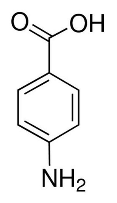 Ácido 4-Aminobenzóico P.A., CAS 150-13-0 , Frasco 250 g (Neon)