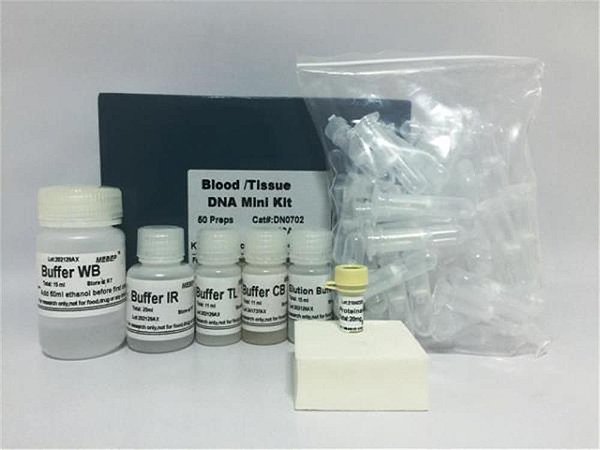 Kit de purificação de DNA genômico em sangue, kit para 50 reações KITPURDNAG (Ludwig)