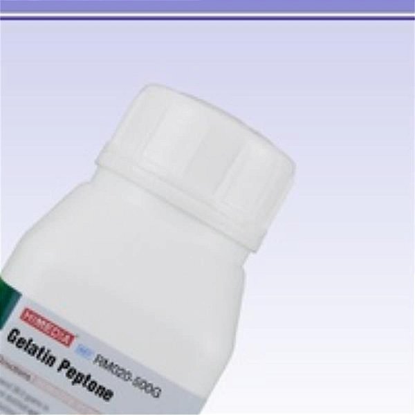 Peptona Gelatina (Gelatina Peptona/Peptona G), Frasco com 500 gramas, mod.: RM020-500G (Himedia)