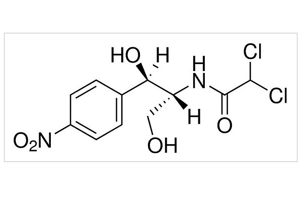 Chloramphenicol, ≥98% (HPLC), CAS 56-75-7, frasco com 5 gramas C0378-5G (Sigma)