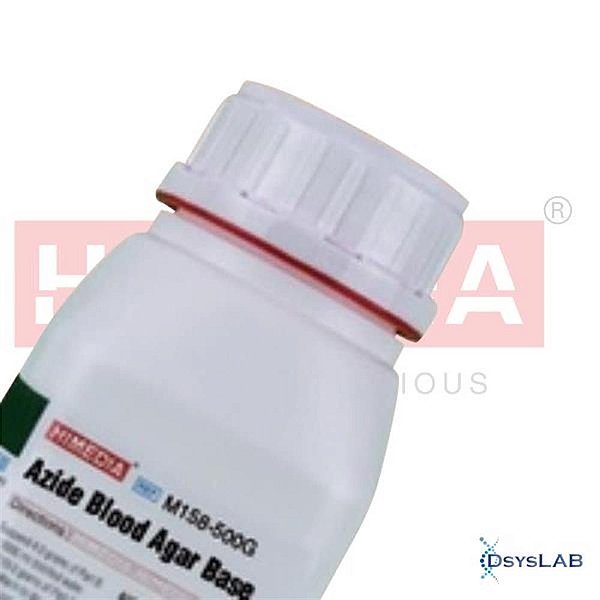Ágar azida sangue base, frasco com 500 gramas M158-500G (HIMEDIA)