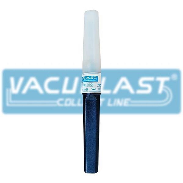 Agulha múltipla para coleta de sangue á vácuo 25x0,7mm, caixa c/ 1.500 unidades, mod.: AGV2507-C (Vacuplast)