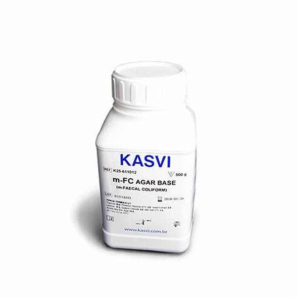 Agar Base M-FC, frasco com 500 gramas, mod.: K25-611012 (Kasvi)