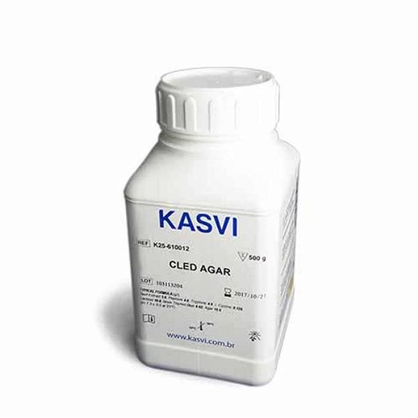 Agar Cled, frasco com 500 gramas, mod.: K25-610012 (Kasvi)