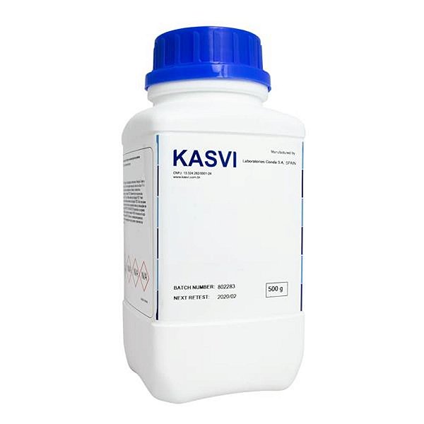Ágar bile vermelho violeta lactose (VRBL), frasco com 500 gramas K25-1093 (KASVI)