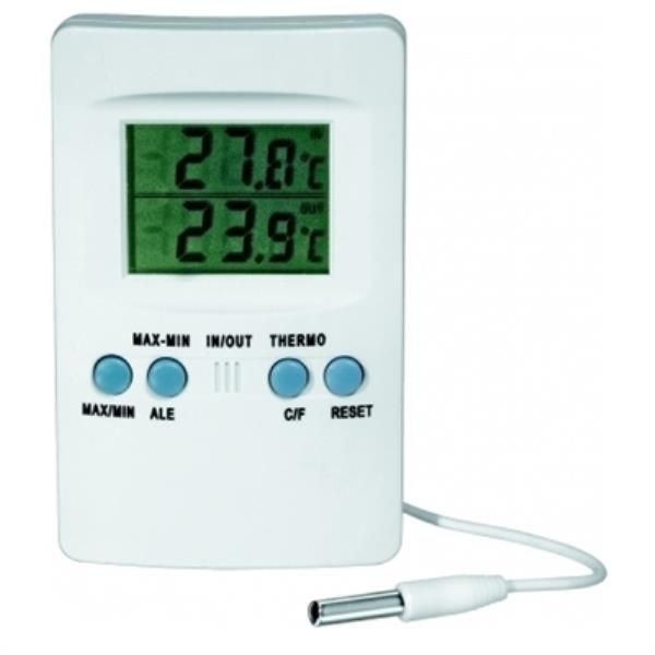Termômetro digital máxima e mínima SH102 com selo inmetro, mod.: 1566-3 (J.Prolab)
